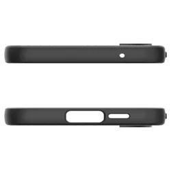 Telefontok Samsung Galaxy A55 5G - SPIGEN Liquid Air - matt fekete hátlap tok-6