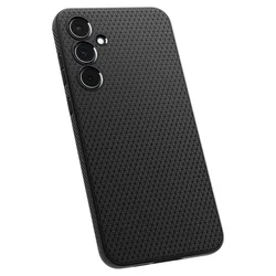 Telefontok Samsung Galaxy A55 5G - SPIGEN Liquid Air - matt fekete hátlap tok-8