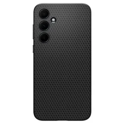 Telefontok Samsung Galaxy A35 5G - SPIGEN Liquid Air - fekete hátlap tok-1