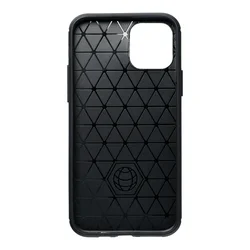 Telefontok Motorola E13 - Carbon fekete szilikon hátlap tok-3