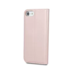 Huawei P30 Pro Telefontok - Smart Magnetic rose gold szilikon keretes mágneses könyvtok-3