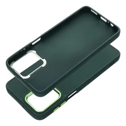Motorola Moto G54 5G / G54 Power 5G telefontok - Frame - zöld műanyag hátlap tok, szilikon kerettel-1
