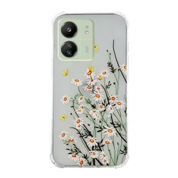 Xiaomi Redmi 13C telefontok - Ultra Trendy Meadow 1 - mintás átlátszó szilikon hátlap tok-1