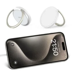 TECH-PROTECT QI15W-A33 - MagSafe kompatibilis vezeték nélküli töltő és kitámasztó, fehér-2