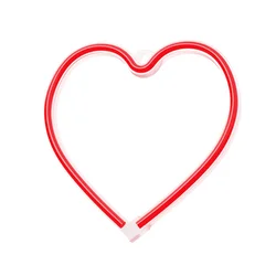 Red Hearth Neon LED felirat 20 x 2 x 21 cm-1