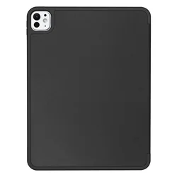 Tablettok iPad Pro 11 2024 (5. Gen, 11 coll) - fekete smart case, ceruza tartóval-3