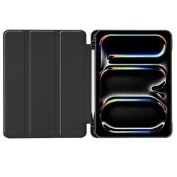 Tablettok iPad Pro 11 2024 (5. Gen, 11 coll) - fekete smart case, ceruza tartóval-5