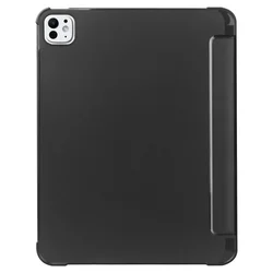 Tablettok iPad Pro 13 2024 (7. Gen, 13 coll) - fekete ORIGAMI smart case, ceruza tartóval-1