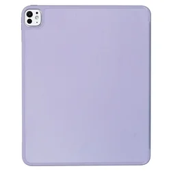 Tablettok iPad Pro 13 2024 (7. Gen, 13 coll) - lila smart case, ceruza tartóval-4