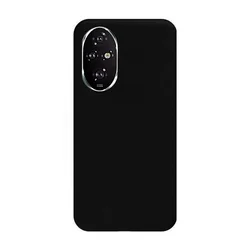 Honor 200 Pro 5G telefontok - fekete szilikon hátlap tok ﻿-2