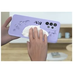 Samsung Galaxy A23 5G telefontok - PASTEL - liláskék szilikon hátlap tok-2