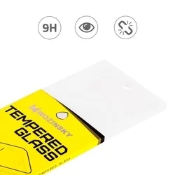 Samsung Galaxy M10 üvegfólia- Super kemény tokbarát fólia fekete kerettel-3