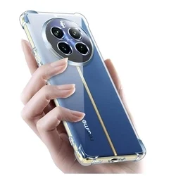 Realme 12 Pro+ 5G telefontok - ütésálló átlátszó hátlap tok-2