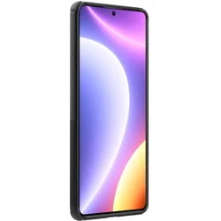 Telefontok Xiaomi Poco F6 5G - Nillkin Super Frosted - fekete hátlap tok beépített mágnessel (MagSafe tartóval kompatibilis)-5