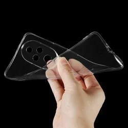 Honor 200 5G telefontok - 2mm-es átlátszó szilikon hátlap tok-3