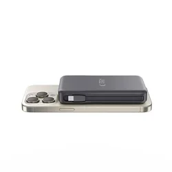 TECH-PROTECT PB31 powerbank- MagSafe kompatibilis powerbank 10000mAh, fekete-1