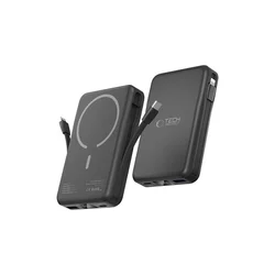 TECH-PROTECT PB31 powerbank- MagSafe kompatibilis powerbank 10000mAh, fekete-3