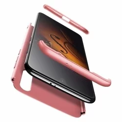 Telefontok Xiaomi Mi 9 - hátlap - GKK Protection 3in1 - pink-6