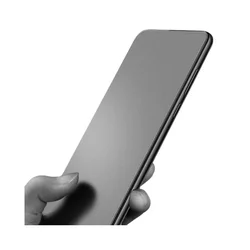 Üvegfólia Samsung Galaxy A52 / A52 5G / A52s 5G - matt üvegfólia fekete kerettel-1