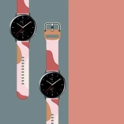 Samsung Galaxy Watch7 okosóra szíj - Strap Moro color 12 színes szilikon szíj (szíj szélesség: 20 mm)-1