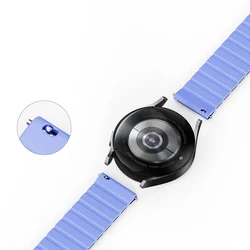 Samsung Galaxy Watch7 okosóra szíj - Dux Ducis - kék mágneses szíj (szíj szélesség: 20 mm)-1