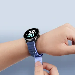 Samsung Galaxy Watch7 okosóra szíj - Dux Ducis - kék mágneses szíj (szíj szélesség: 20 mm)-3