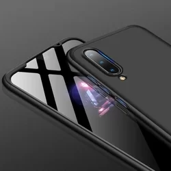 Telefontok Xiaomi Mi 9 - hátlap - GKKProtection 3in1 - fekete-4