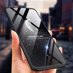 Telefontok Xiaomi Mi 9 - hátlap - GKKProtection 3in1 - fekete-5