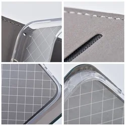 Telefontok Xiaomi Redmi 13 - Smart Magnetic zöld szilikon keretes mágneses könyvtok-2