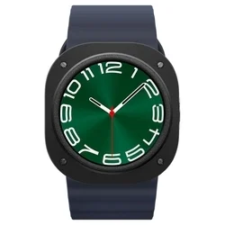 Samsung Galaxy Watch ULTRA (47 mm) okosóra tok - Caseology - matt fekete szilikon tok-3
