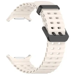 Samsung Galaxy Watch ULTRA (47 mm) okosóra szíj - Tech-Protect IconBand Pro - fehér szilikon szíj-2
