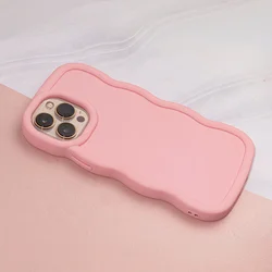 iPhone 16 Pro telefontok - Candy - pink szilikon hátlap tok-4
