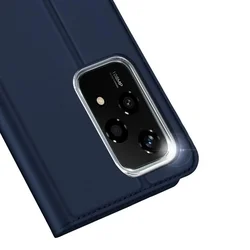 Honor 200 Lite 5G - Dux Ducis kék flipcover tok-3