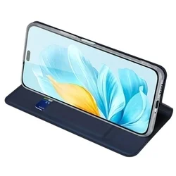 Honor 200 Lite 5G - Dux Ducis kék flipcover tok-4