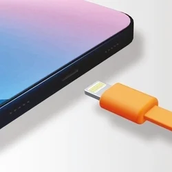 Dudao K6Pro Powerbank - fehér power bank 10000mAh, beépített MicroUSB/Type-C/Lightning/USB kábelekkel-2