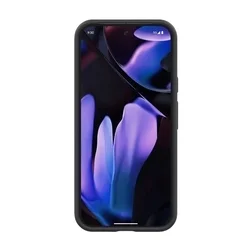 Google Pixel 9 Pro XL telefontok - fekete szilikon hátlap tok-1