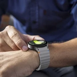 Samsung Galaxy Watch FE - TECH-PROTECT Sport - szürke szilikon szíj (20 mm szíj szélesség)-3