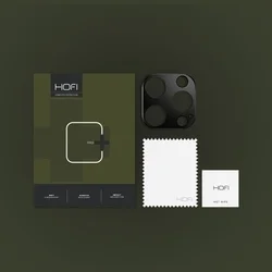 iPhone 16 Pro Max - HOFI kameravédő keret fekete (A TELJES KAMERASZIGETET FEDI)-1