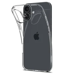 Telefontok iPhone 16 Plus - SPIGEN Liquid Crystal Clear - átlátszó hátlap tok-5