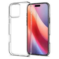 Telefontok iPhone 16 Pro Max - Spigen Liquid Crystal Glitter TPU átlátszó tok-3