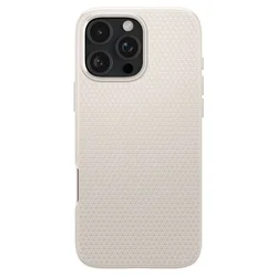 Telefontok iPhone 16 Pro - SPIGEN LIQUID AIR - TITÁNIUM szilikon tok-3