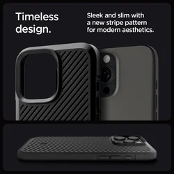 Telefontok iPhone 16 Pro Max - SPIGEN CORE ARMOR - fekete szilikon tok-7