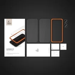 iPhone 16 Plus üvegfólia - TECH-PROTECT Supreme - 2 db üvegfólia + 1db kamera üvegfólia-5
