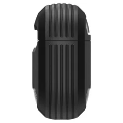 AirPods 4 tartó: Airpods 4 - Spigen Rugged Armor matt fekete tok-1