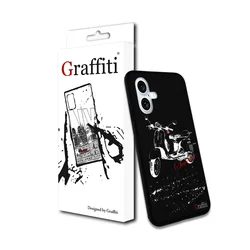 iPhone 16 Plus Telefontok - Graffiti No.184 mintás szilikon tok-3