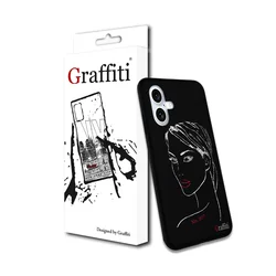 iPhone 16 Plus telefontok - Graffiti No.207 mintás szilikon tok ﻿ -2