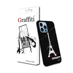 iPhone 16 Pro telefontok - Graffiti No.183 mintás szilikon tok-3