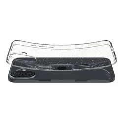 Telefontok iPhone 16 Plus - Spigen Liquid Crystal Glitter TPU átlátszó tok-2