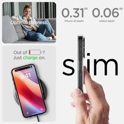 Telefontok iPhone 16 Plus - Spigen Liquid Crystal Glitter TPU átlátszó tok-7