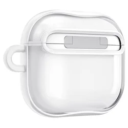 AirPods 4 tartó: AirPods 4 - Spigen Ultra Hybrid JET WHITE tok-8